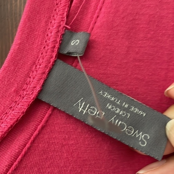 Sweaty Betty Take It Easy Drop Waist Dress in Pink Size S - Picture 7 of 12